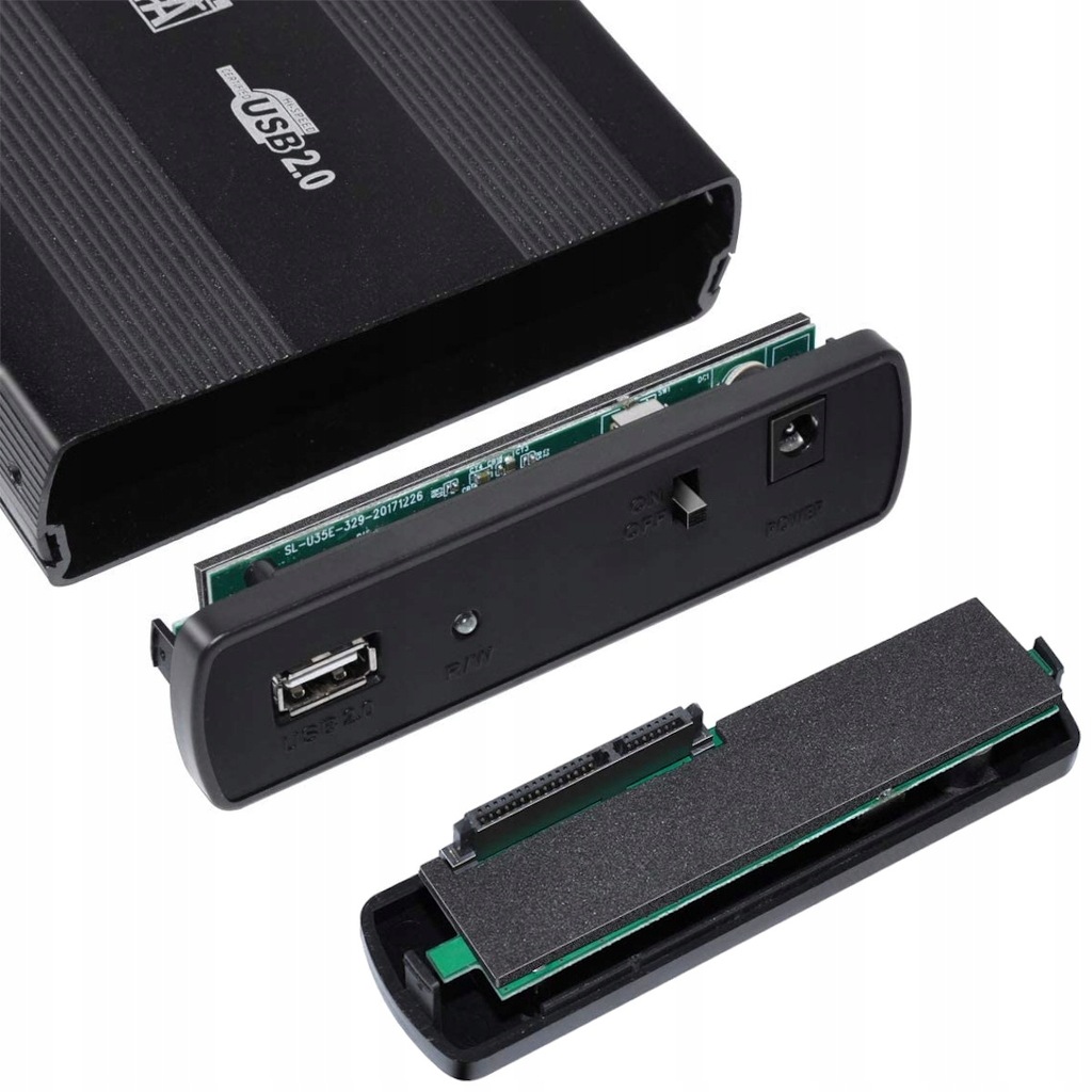 Купить ПРОЧНЫЙ КОРПУС Отсек для жесткого диска 3.5 SATA USB 2.0: отзывы, фото, характеристики в интерне-магазине Aredi.ru