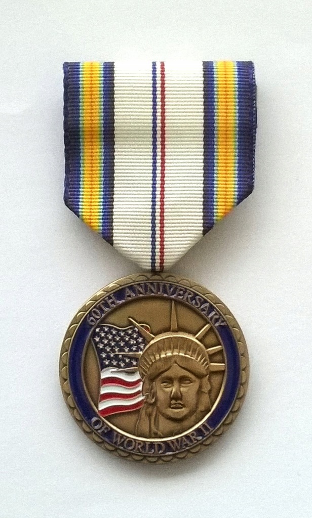 Medal USArmy - 60th ANNIVERSARY of WW II COMMEMORA