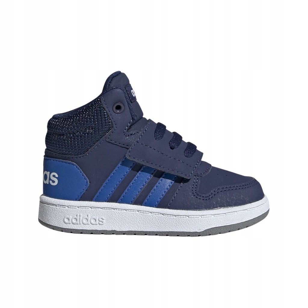 Buty dziecięce adidas HOOPS MID rzepy EE6714 19