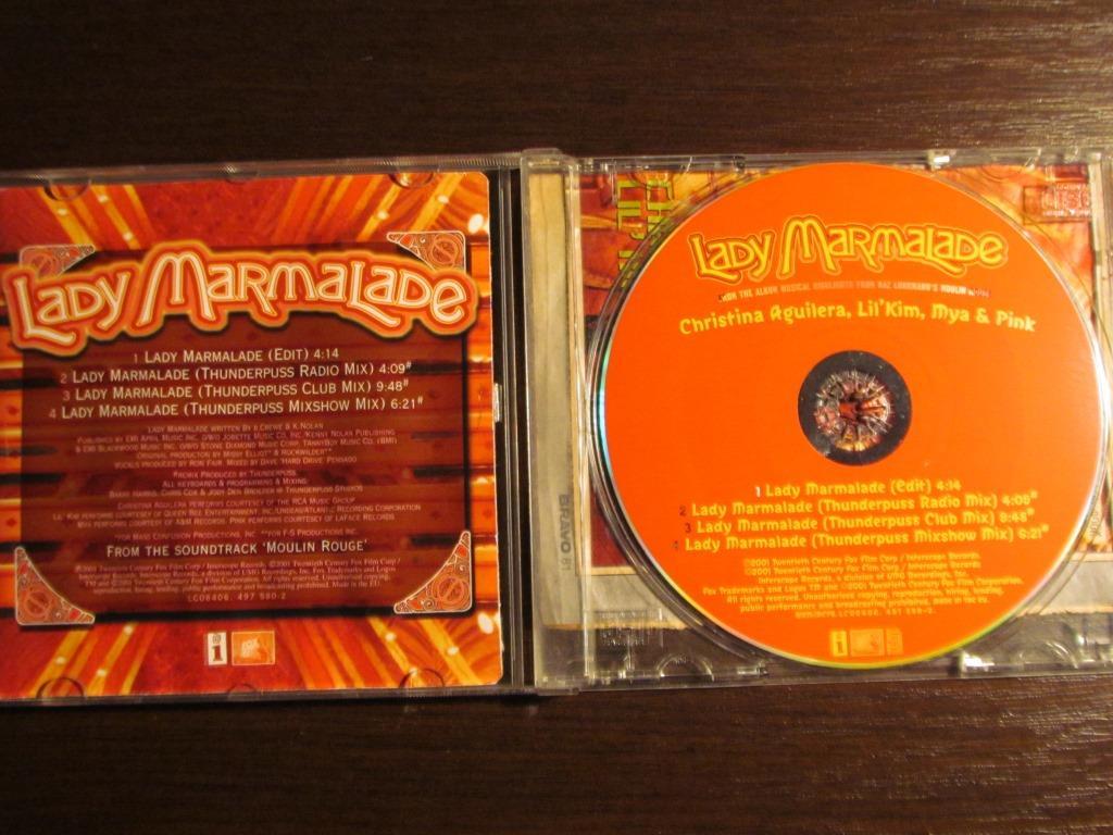 MOULIN ROUGE Lady Marmalade - singiel CD