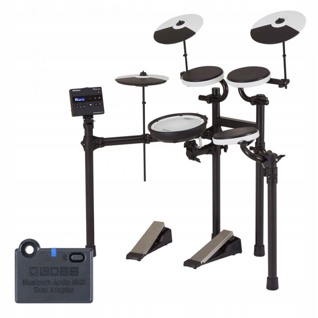 Roland TD-02KV V-Drums Elektroniczny zestaw perkusyjny z adapterem Bluetoot