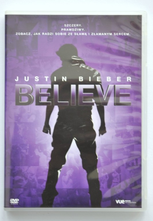 JUSTIN BIEBER film dvd BELIEVE