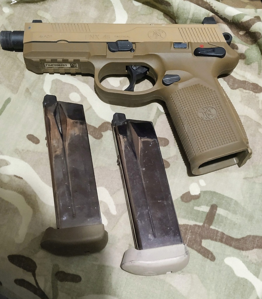 FNX45 Cybergun + magazynek + montaż