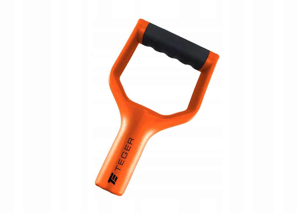 Rączka zapasowa do narzędzi - pomarańczowo-czarna, (na trzonek przetłoczony