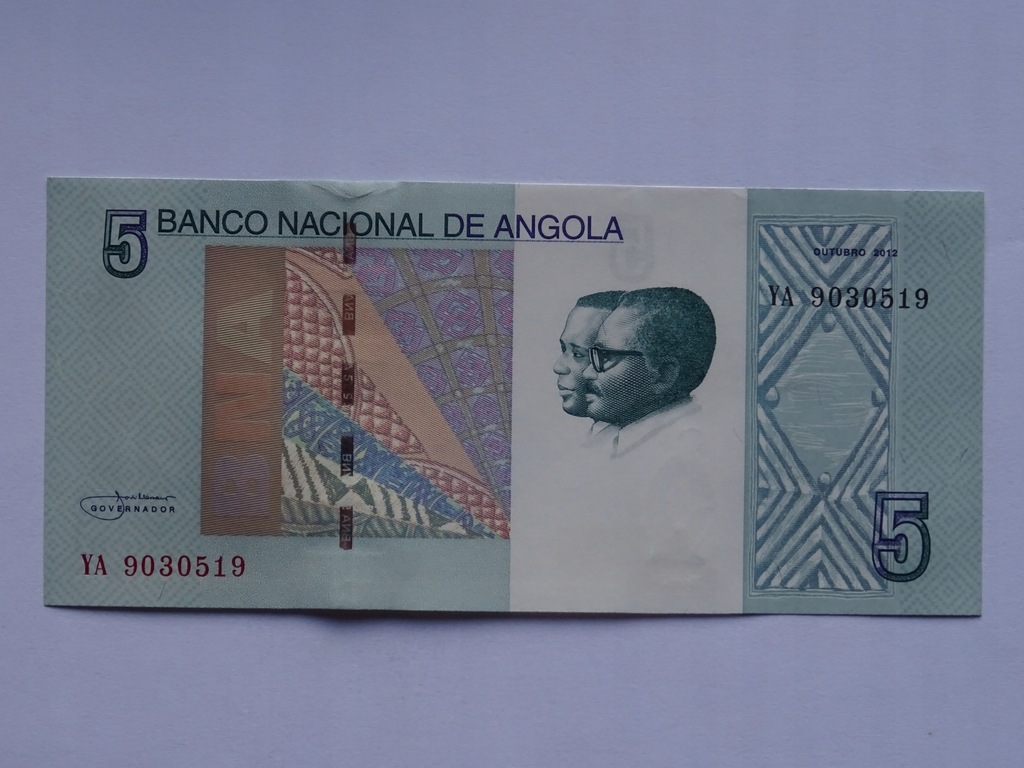 Angola 5 kwanzas 2012 -C265