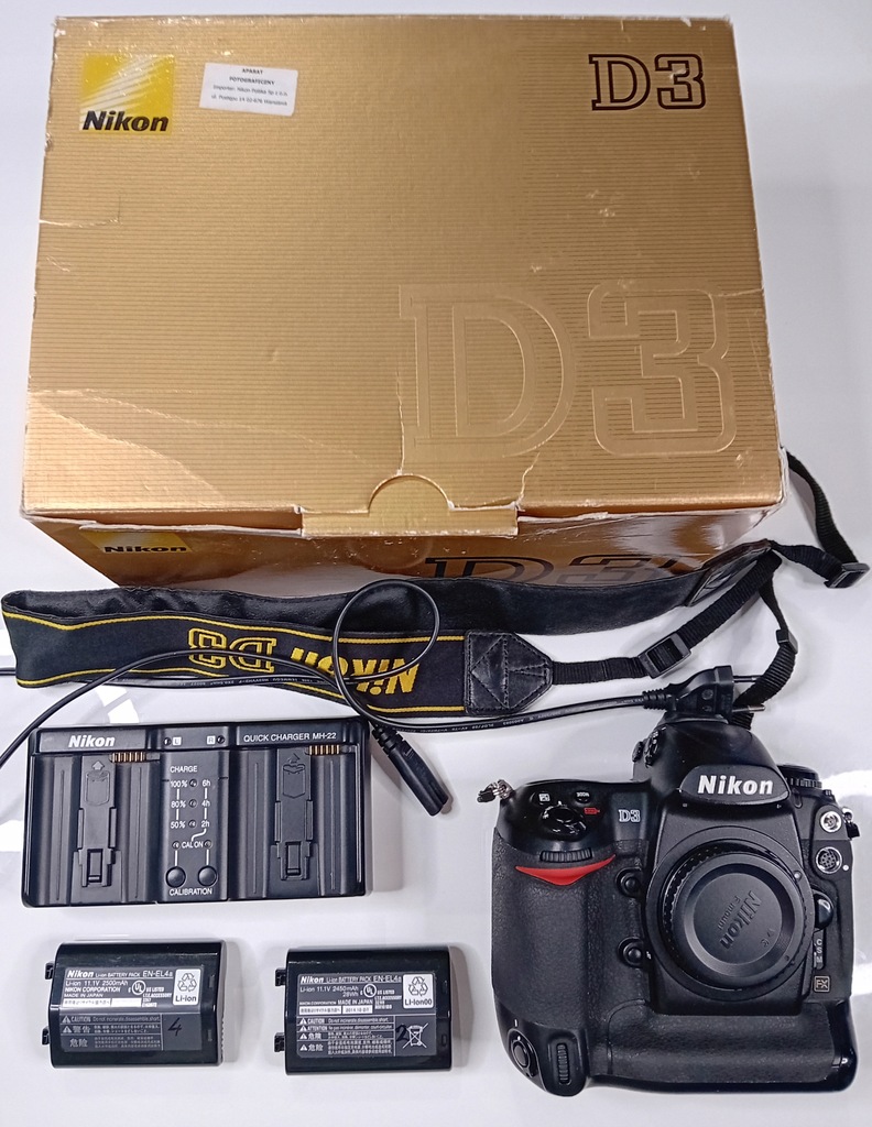 Lustrzanka Nikon D3 korpus