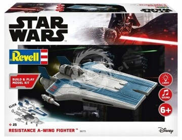 Resistance A-wing Fighter, blue Revell 06773