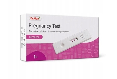 Dr. Max Test ciążowy Płytkowy 10mlU/ml 1szt.