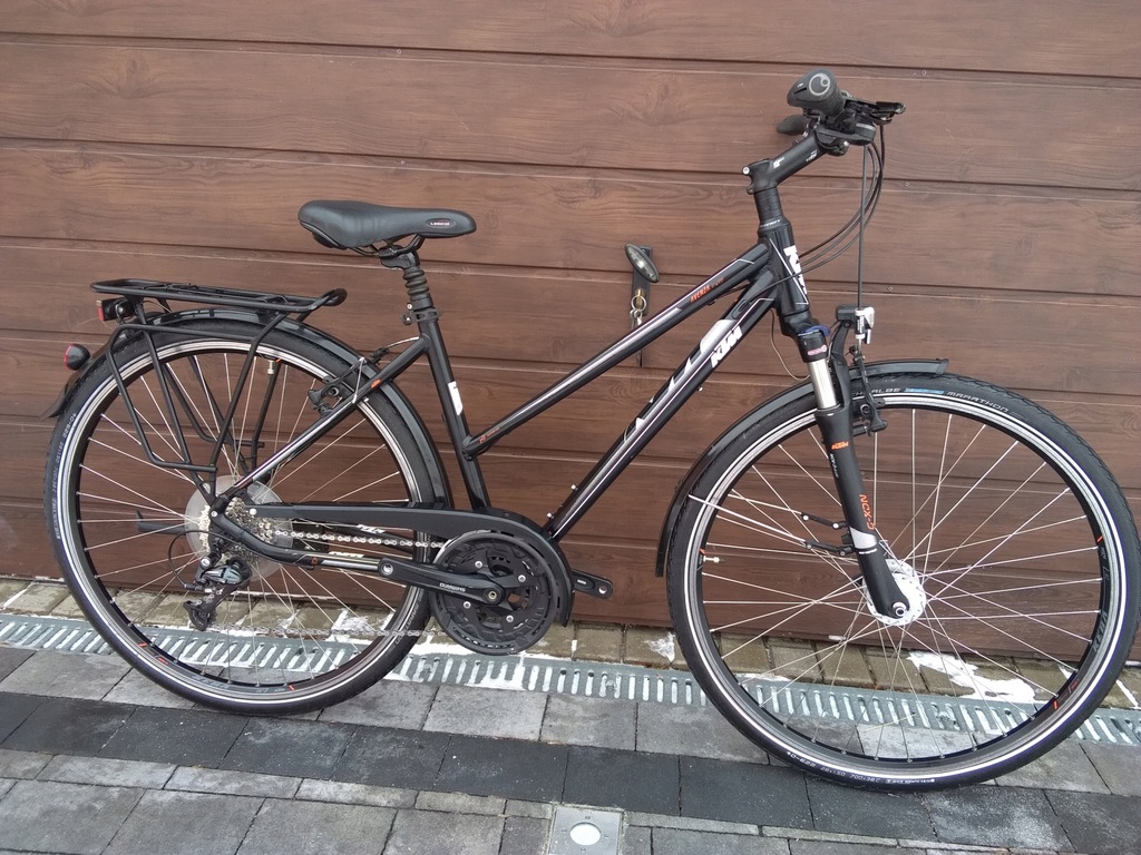 Rower damski trekking KTM DEORE amortyzacja dynamo 10213078241