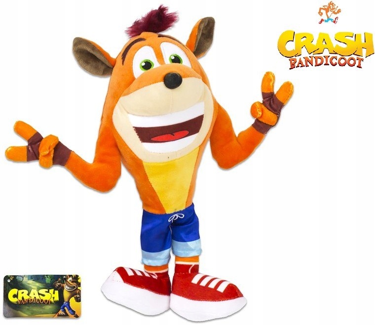 Crash Bandicoot 30cm plusz licencja