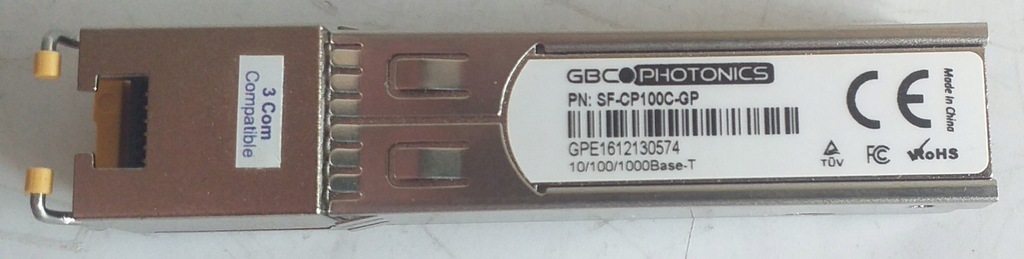 10GBASE-T SFP Rame 30m RJ-45 Modulo Transceiver Per Switch (LOS) - . Com Europa - Foto 14