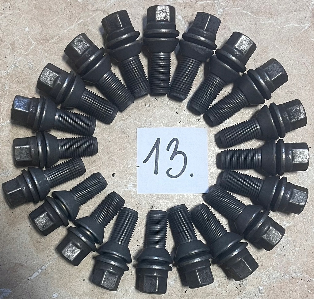 ŚRUBY KÓŁ M14X1,50 Rk 17 VW TOURAN JETTA PASSAT B6 B7 CADDY EOS GOLF TIGUAN