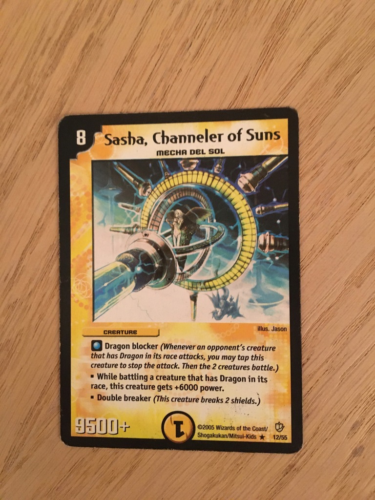 Sasha Channeler of Suns 12/55 Dual Masters