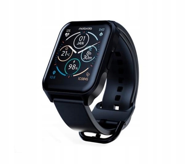 Smartwatch Motorola Moto Watch 70 43mm Bluetooth 1,69'' czarny