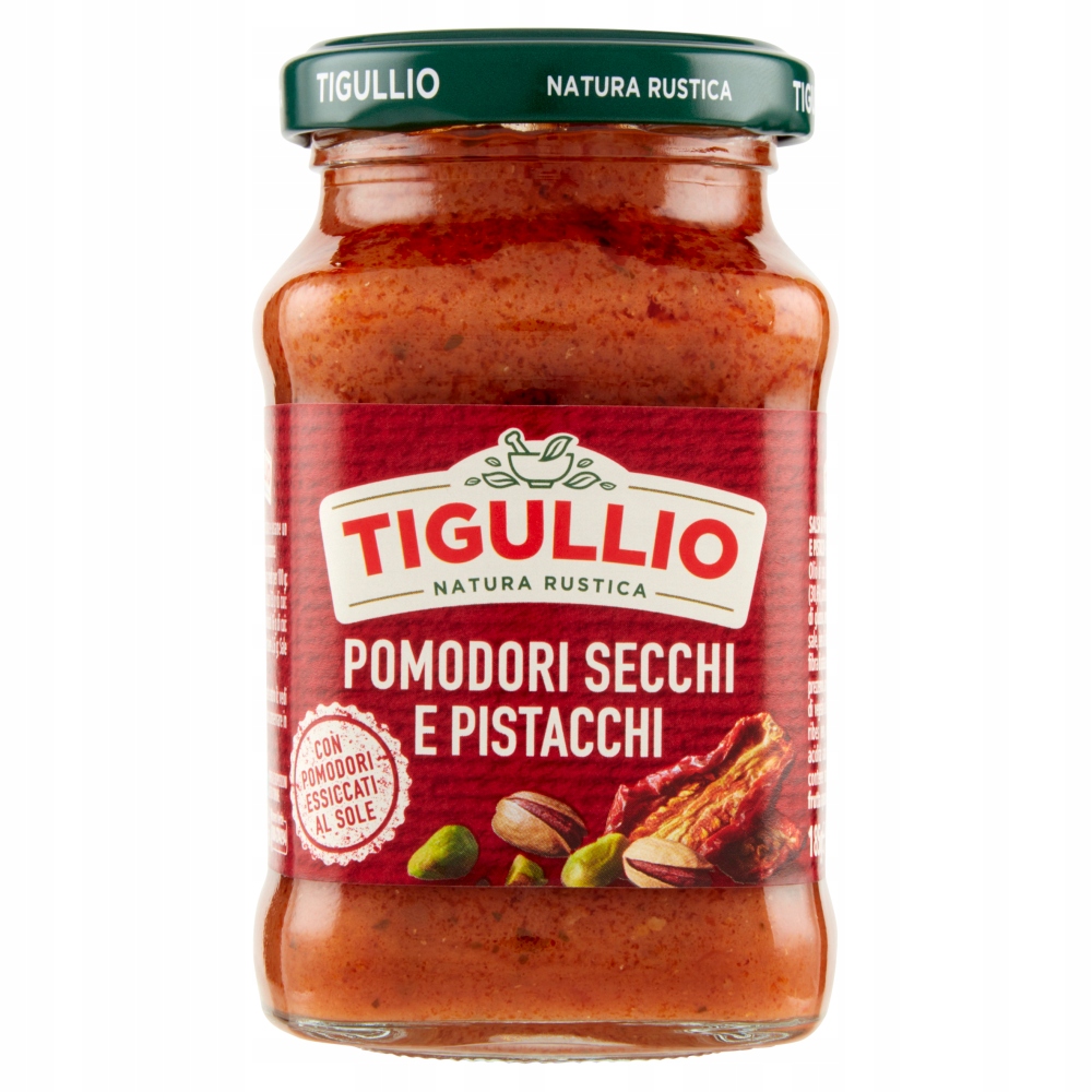 PESTO SUSZONE POMIDORY I PISTACJE 185G TIGULLIO