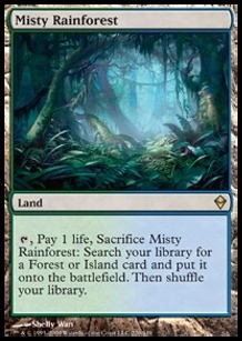 Misty Rainforest Zendikar