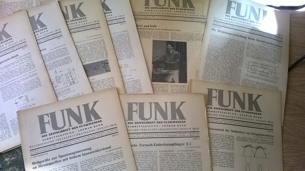 FUNK /1939r/ die Zeitschrift des Funkwesens