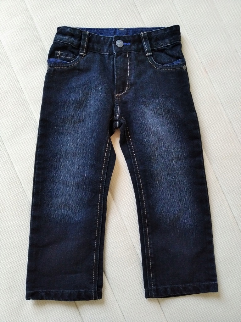 Dżinsy jeansy 92/18-24 m nowe