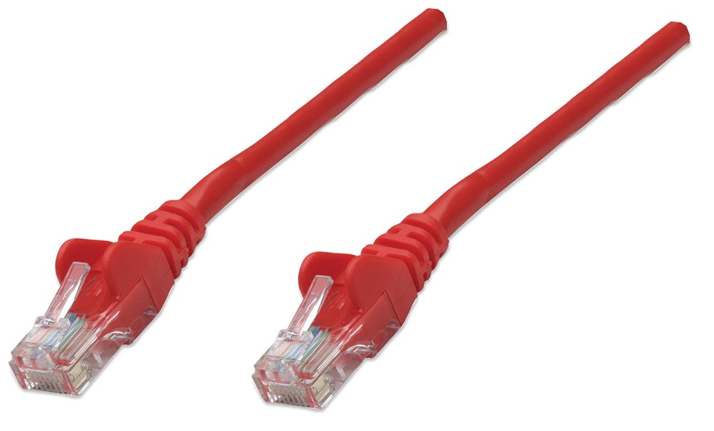 Kabel sieciowy Intellinet Network Solutions czerwony 2 m