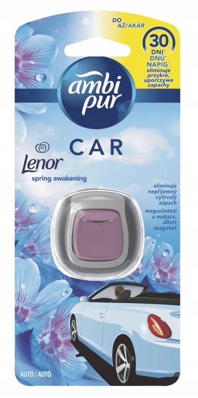 Zapach Car Lenor Spring AMBI PUR 2ml