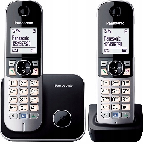 TELEFON BEZPRZEWODOWY STACJONARNY PANASONIC 6812