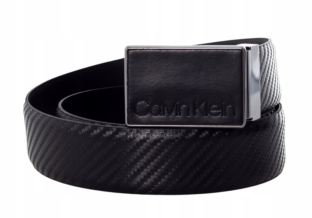 CALVIN KLEIN PASEK DO SPODNI CARBON BLACK r.110