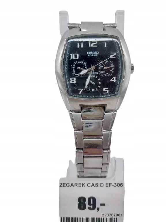 ZEGAREK CASIO EF 306 12890049720 oficjalne archiwum Allegro