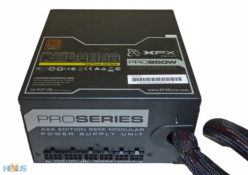 Zasilacz XFX PRO 850W Semi Modular