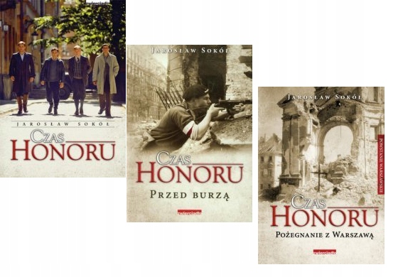 Jaroslaw Sokol Czas Honoru X3 Pakiet Ksiazek 7888901249 Oficjalne Archiwum Allegro