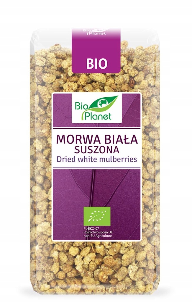 MORWA BIAŁA SUSZONA BIO 250g - BIO PLANET