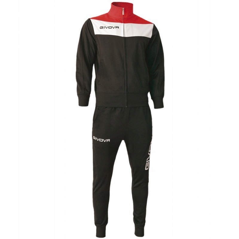 Dres Sportowy Komplet Givova Campo Czar-Czer 2XS