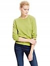 M&S COLLECTION PURE CASHMERE LIME JUMPER 42/14
