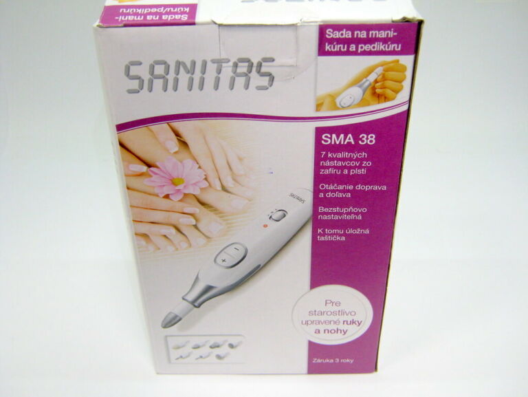 SANITAS SMA 38 ZESTAW DO MANICUERE JAK NOWY!! - 11575716357 - oficjalne archiwum Allegro
