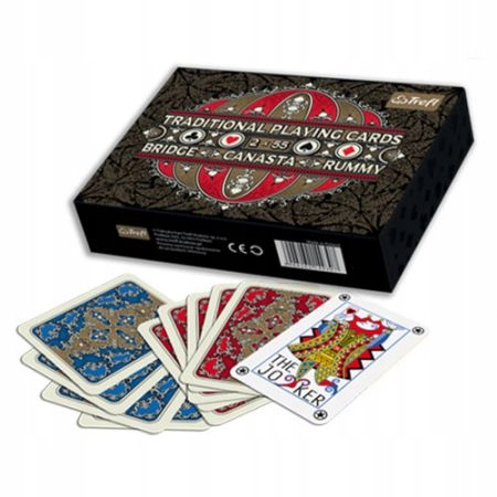Karty do gry traditional playing cards 2x55 Fabry