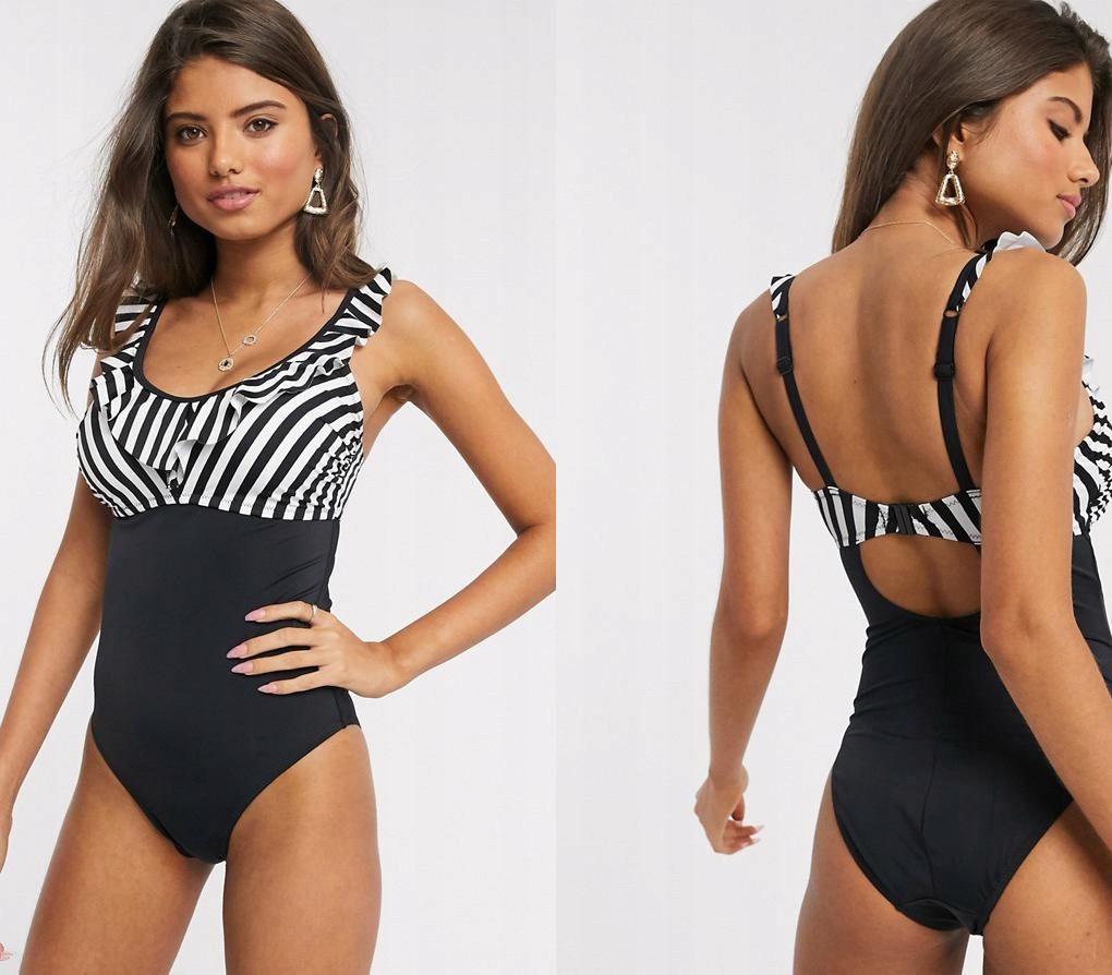 POUR MOI MONOCHROMATYCZNE MONOKINI PASKI (75F)