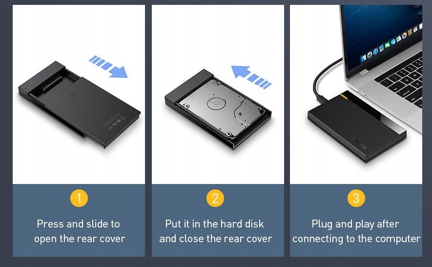 Купить КАРМАН ДЛЯ 2,5-дюймового твердотельного накопителя BASEUS SATA MICRO USB HDD: отзывы, фото, характеристики в интерне-магазине Aredi.ru