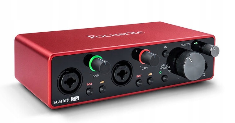 Focusrite Scarlett 2i2 3Gen - Interfejs