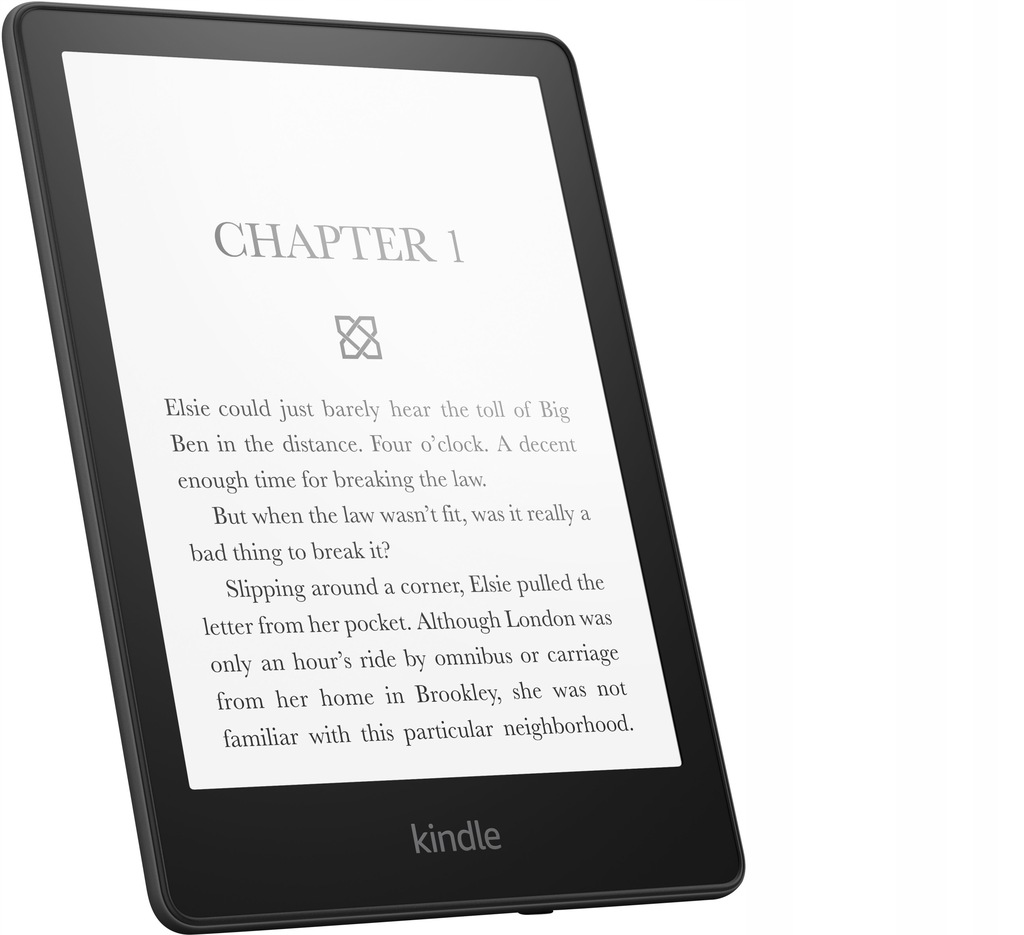 Czytnik e-Booków Amazon Kindle Paperwhite 5 8 GB 6,8 " WiFi czarny Reklamy