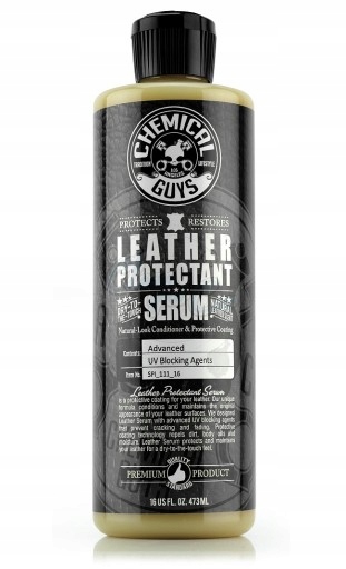 Chemical Guys Leather Serum - odżywia i konserwuje