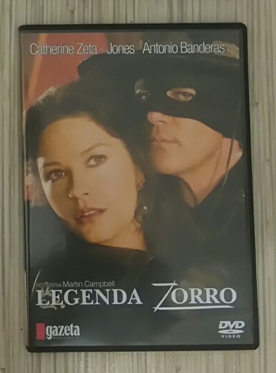 Legenda Zorro DVD C. Zeta-Jones A. Banderas