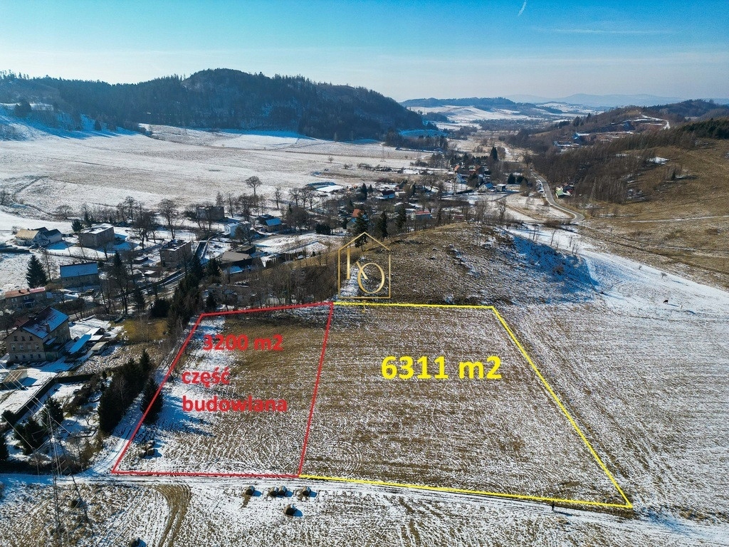 Działka, Boguszów Gorce, Wałbrzyski, 9510 m²