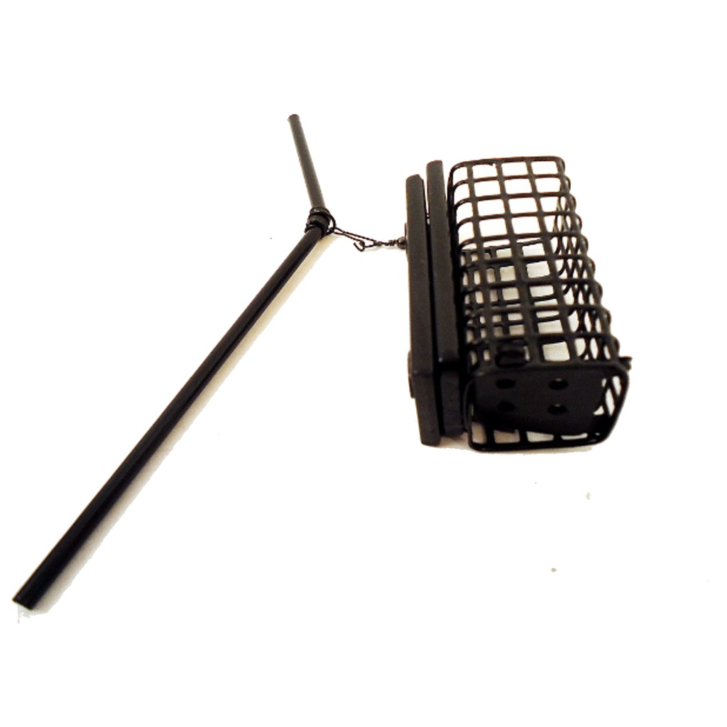 KOSZYK ZANĘTOWY 90g 10SZT Z RURKAMI GRUNT KOSZYKI 7555929774