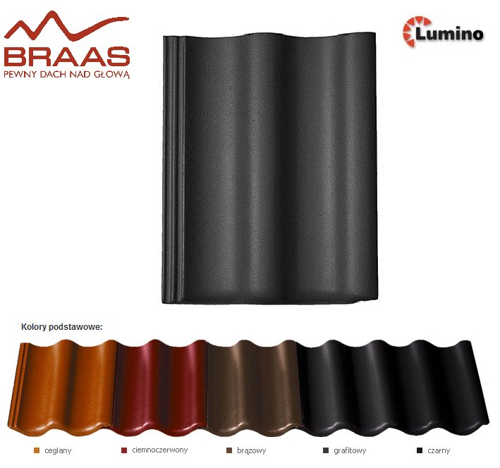 DACHÓWKA BRAAS CELTYCKA LUMINO GRAFIT