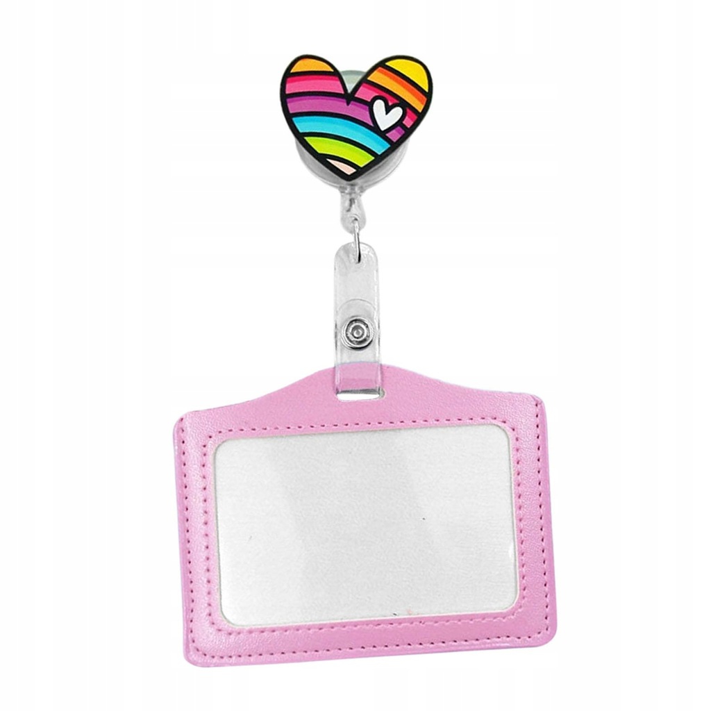 Nurse Badge Card Holder Badge Holder, Doctor ,Student Office colorful heart