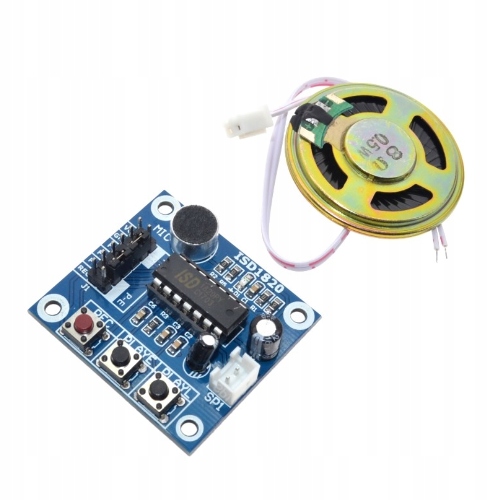 Moduł odtwarzacz audio ISD1820 + głośnik Arduino
