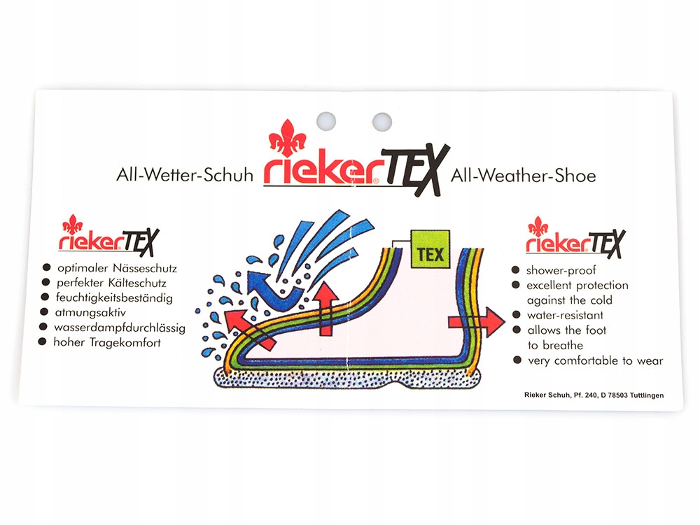 Купить RIEKER мужская зимняя обувь, утепленные ботильоны: отзывы, фото ...