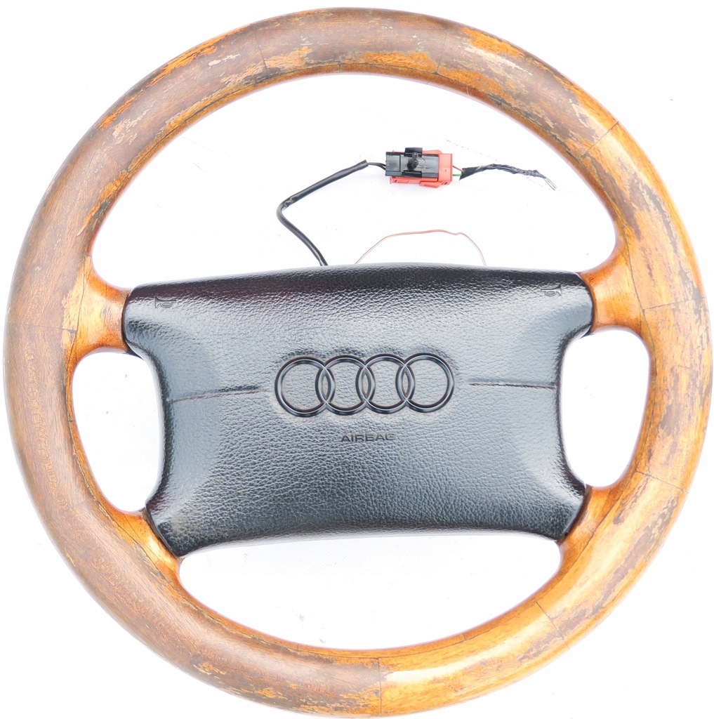 KIEROWNICA DREWNO GAŁKA AUDI 80 B4 A4 B5 A6 C4 A8 D2
