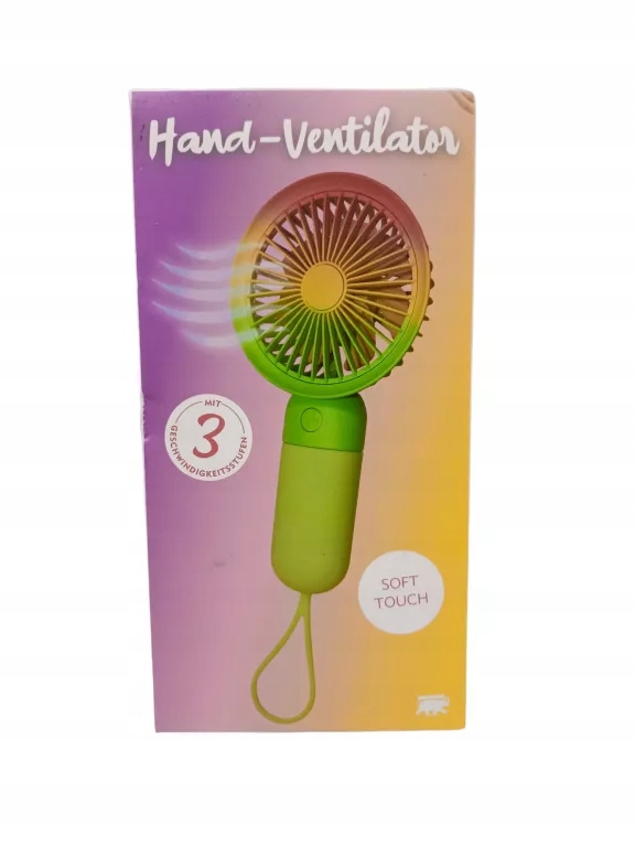 HAND-VENTILATOR 3 MIT SOFT TOUCH WIATRAK MOBILNY