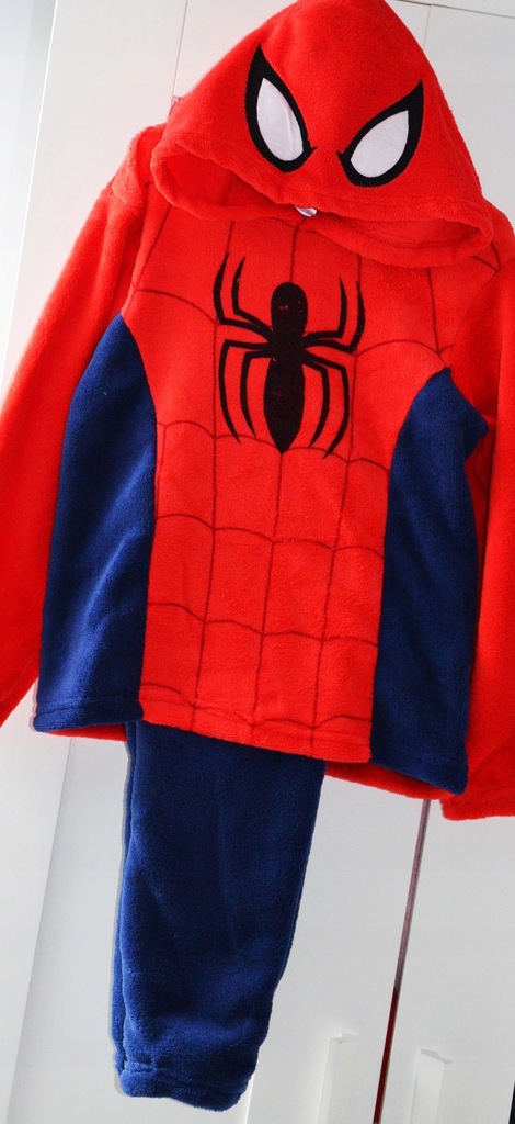 MARVEL POLAROWY DRES SPIDERMAN NOWY r.122CM