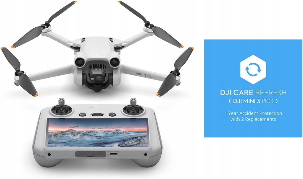 Dron DJI Mini 3 Pro (DJI RC) DJI Care Bundle 12msc
